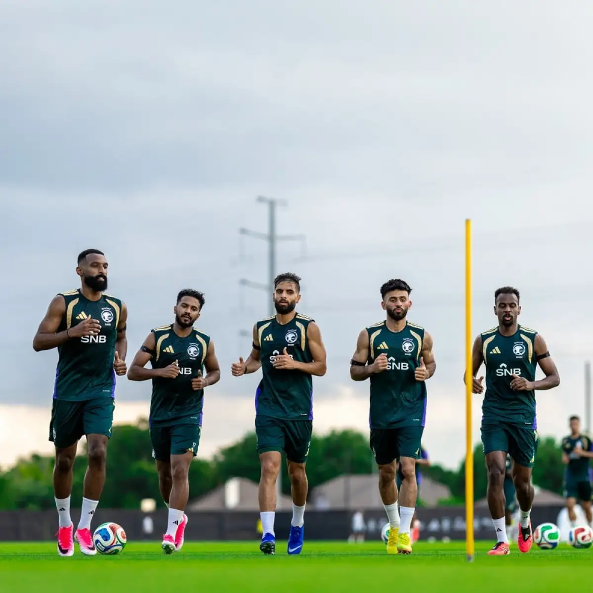 المنتخب السعودي في الجولة الاخيرة من المران قبل انطلاق المونديال وتحركات متسارعة استعدادا للمواجهة الاولى