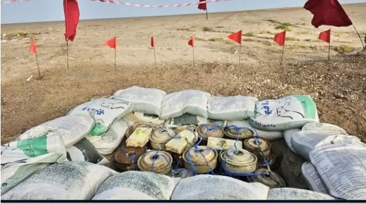 مسام يكشف حصاد اسبوع من نزع الالغام الحوثية في اليمن
